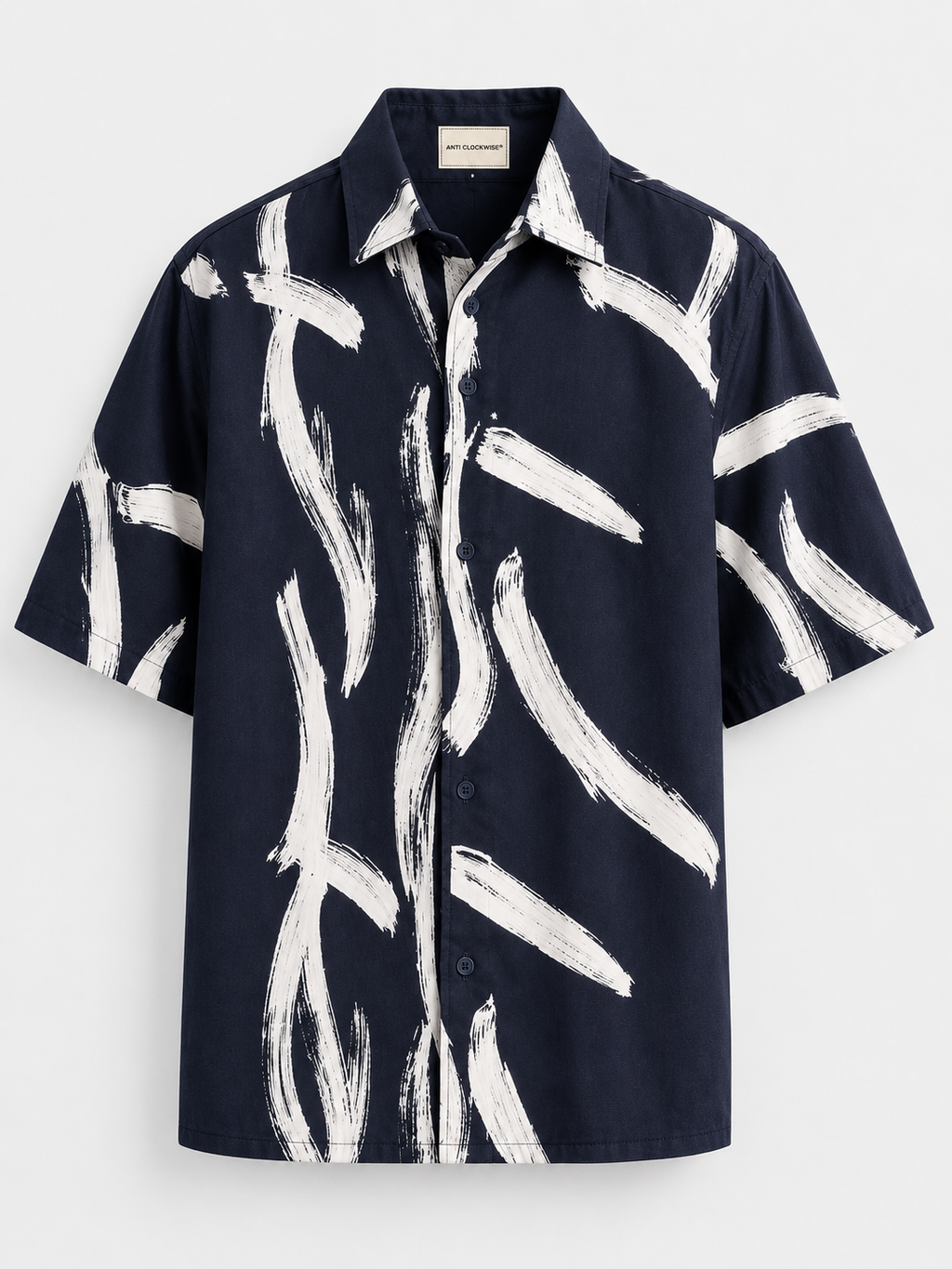 BRUSHSTROKE NOIR SHIRT