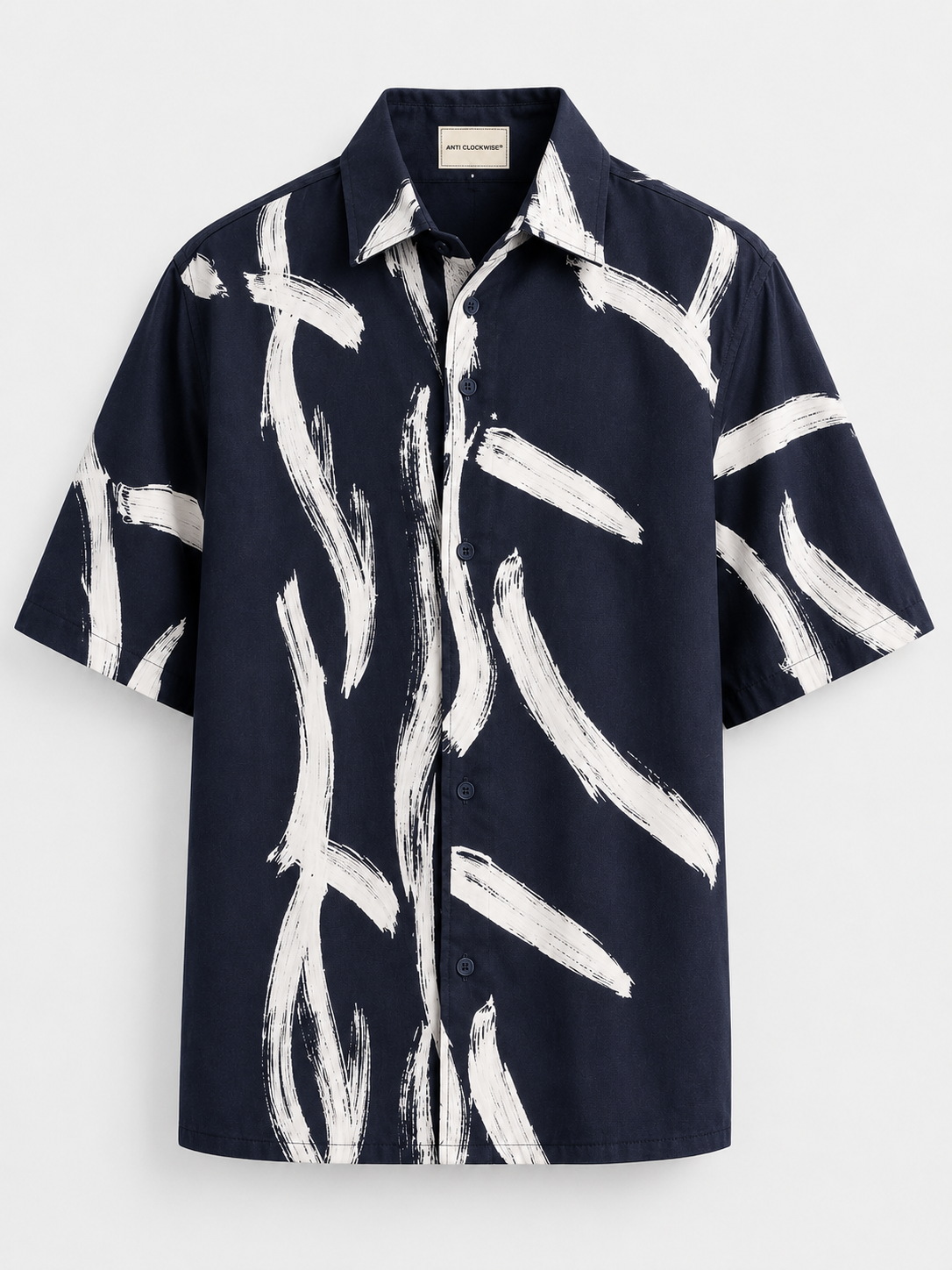 BRUSHSTROKE NOIR SHIRT
