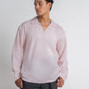Baby Pink Linen Shirt