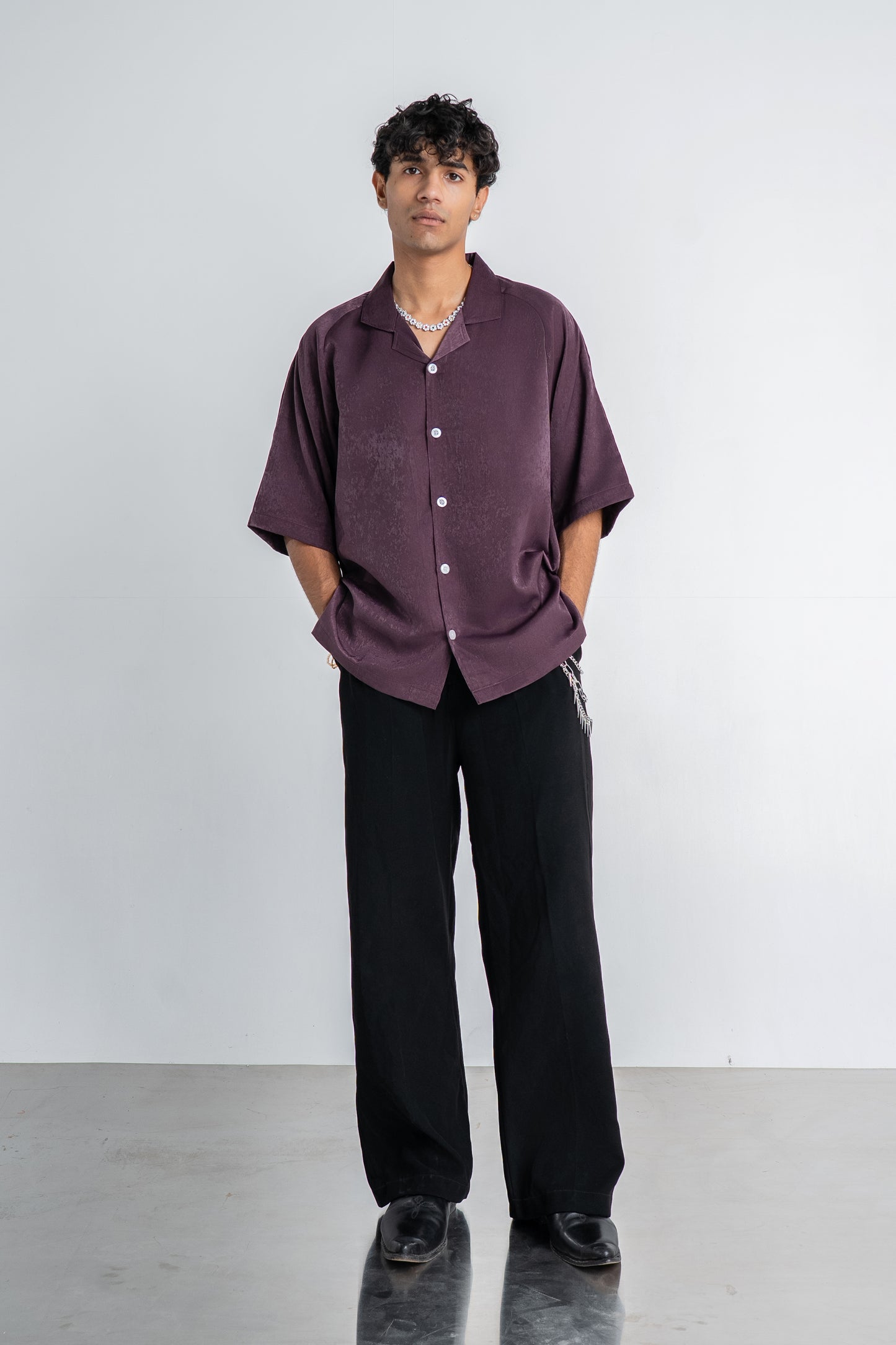 Plum Raglan Shirt