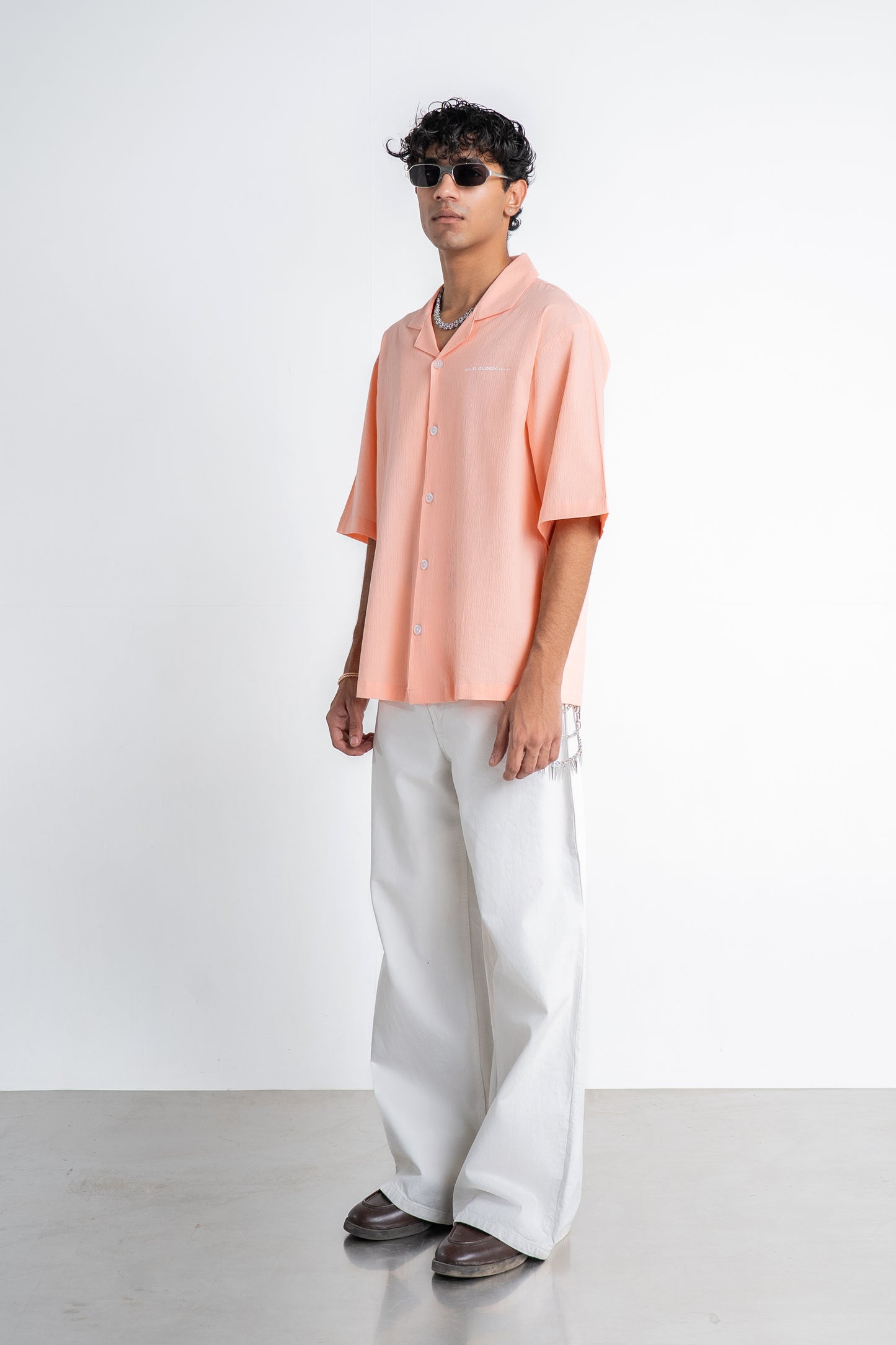 Coral Peach Boxbo Shirt