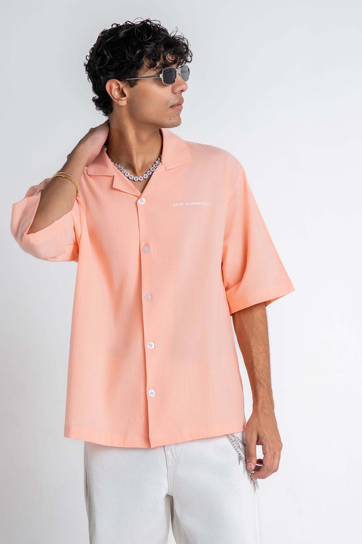 Coral Peach Boxbo Shirt