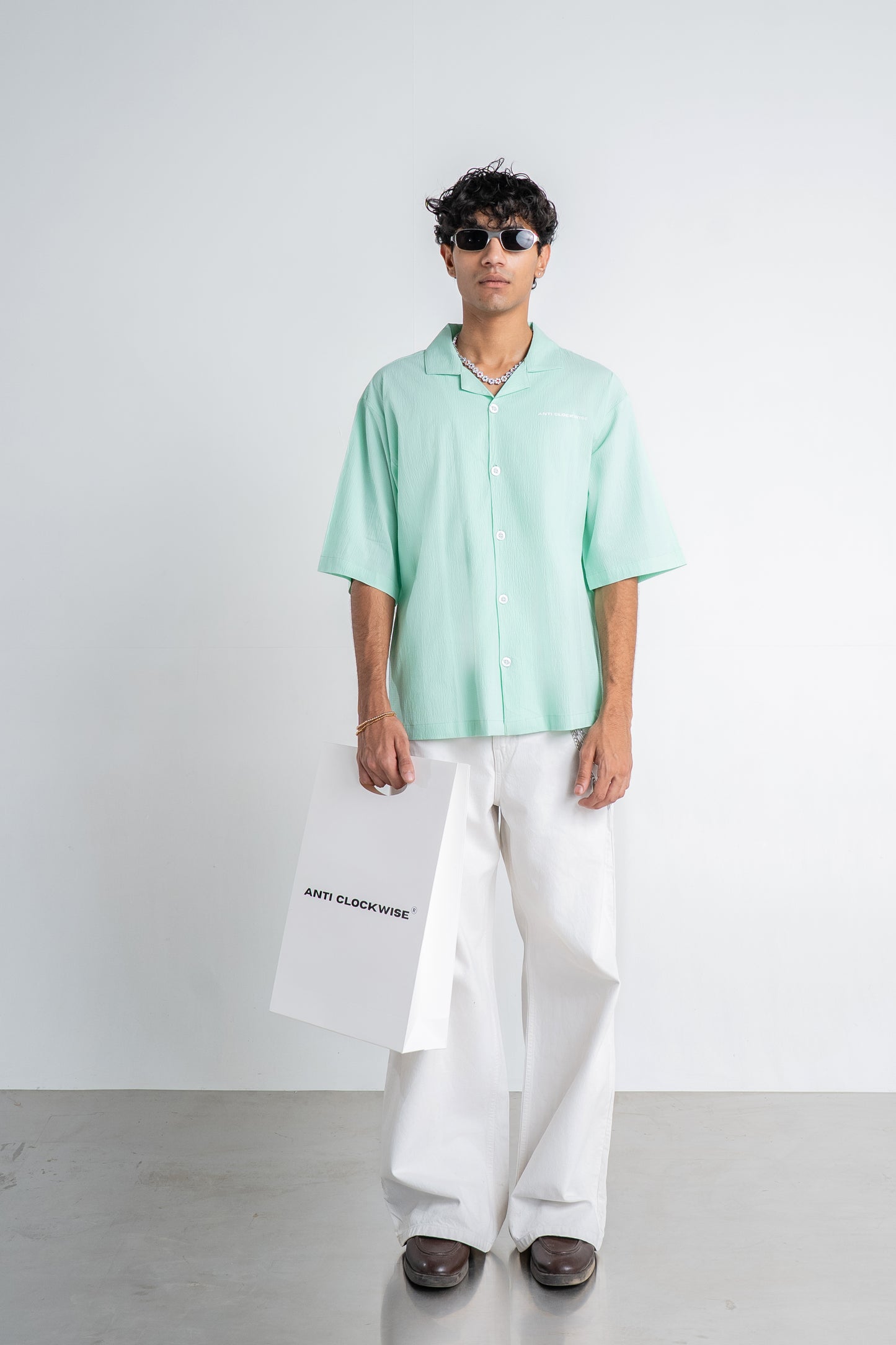 Mint Green Boxbo Shirt
