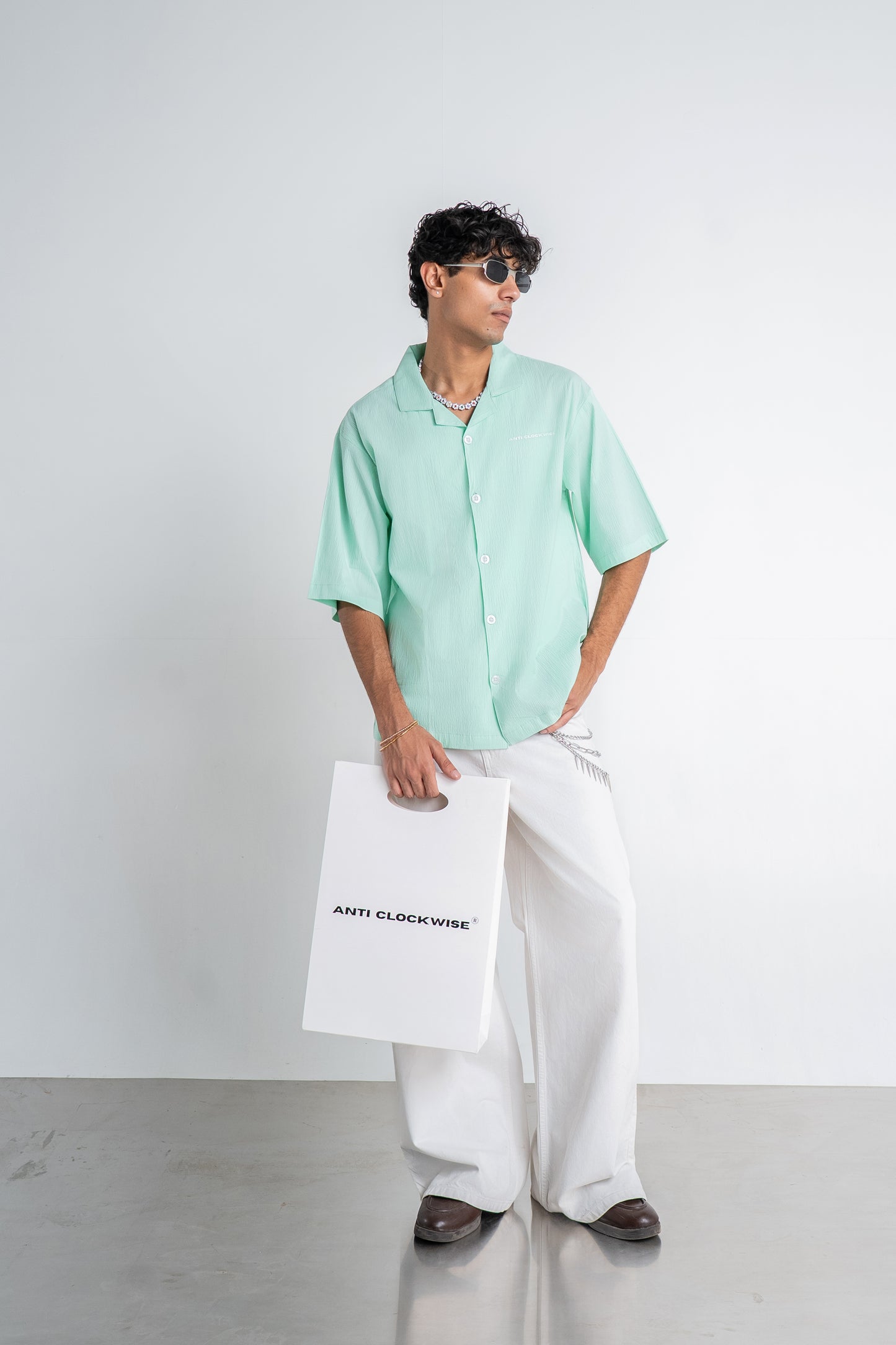 Mint Green Boxbo Shirt