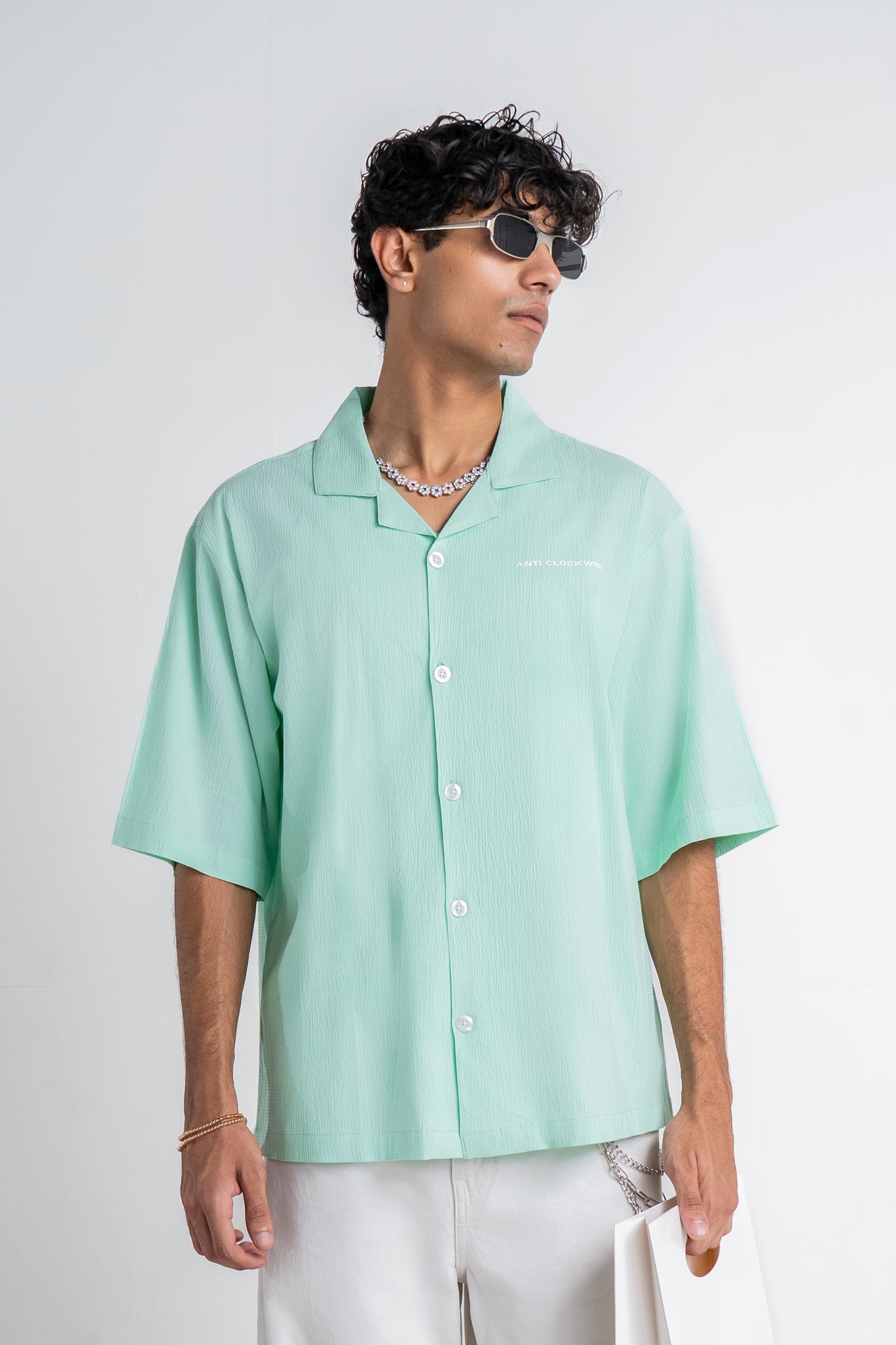 Mint Green Boxbo Shirt