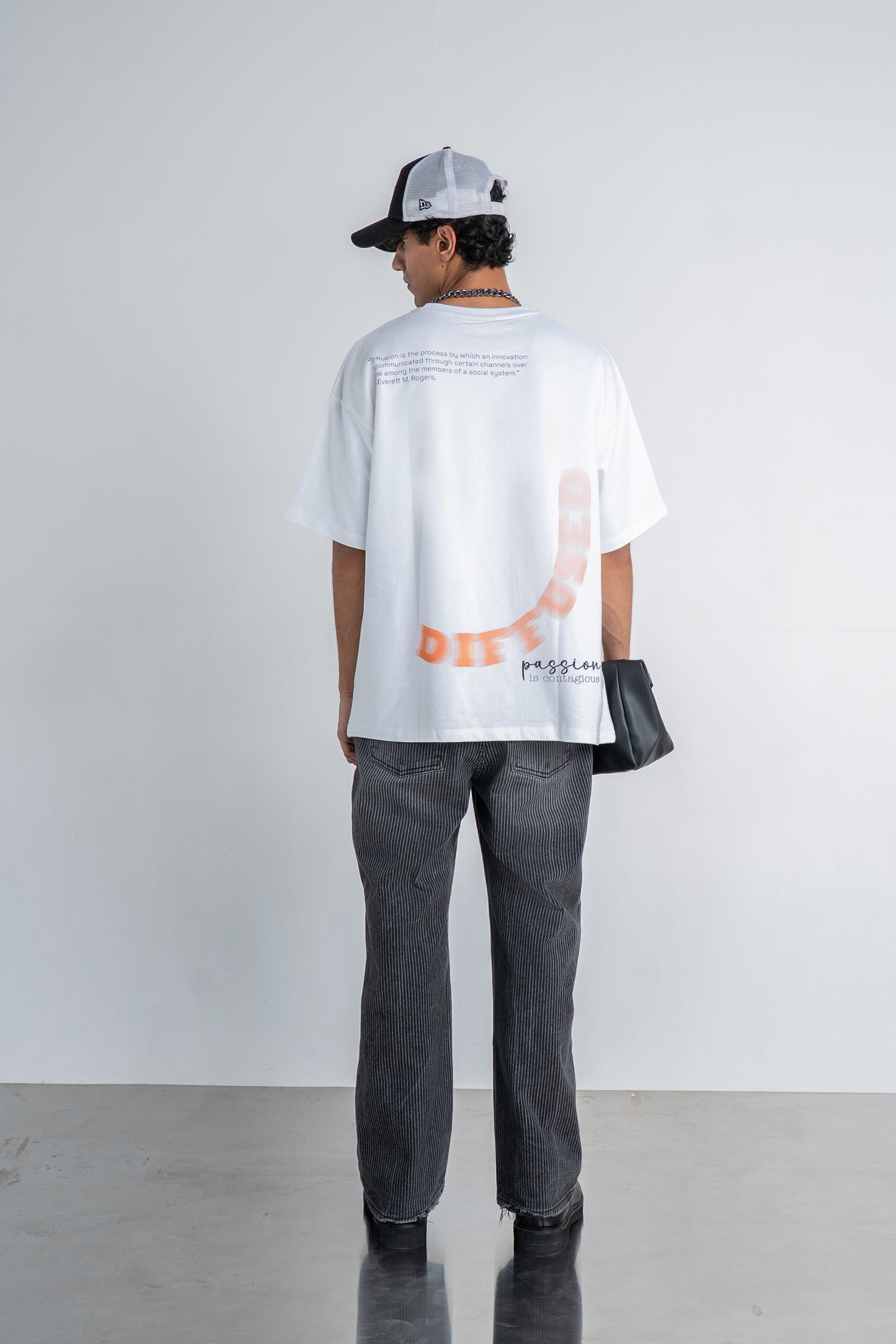 Diffused White T-shirt