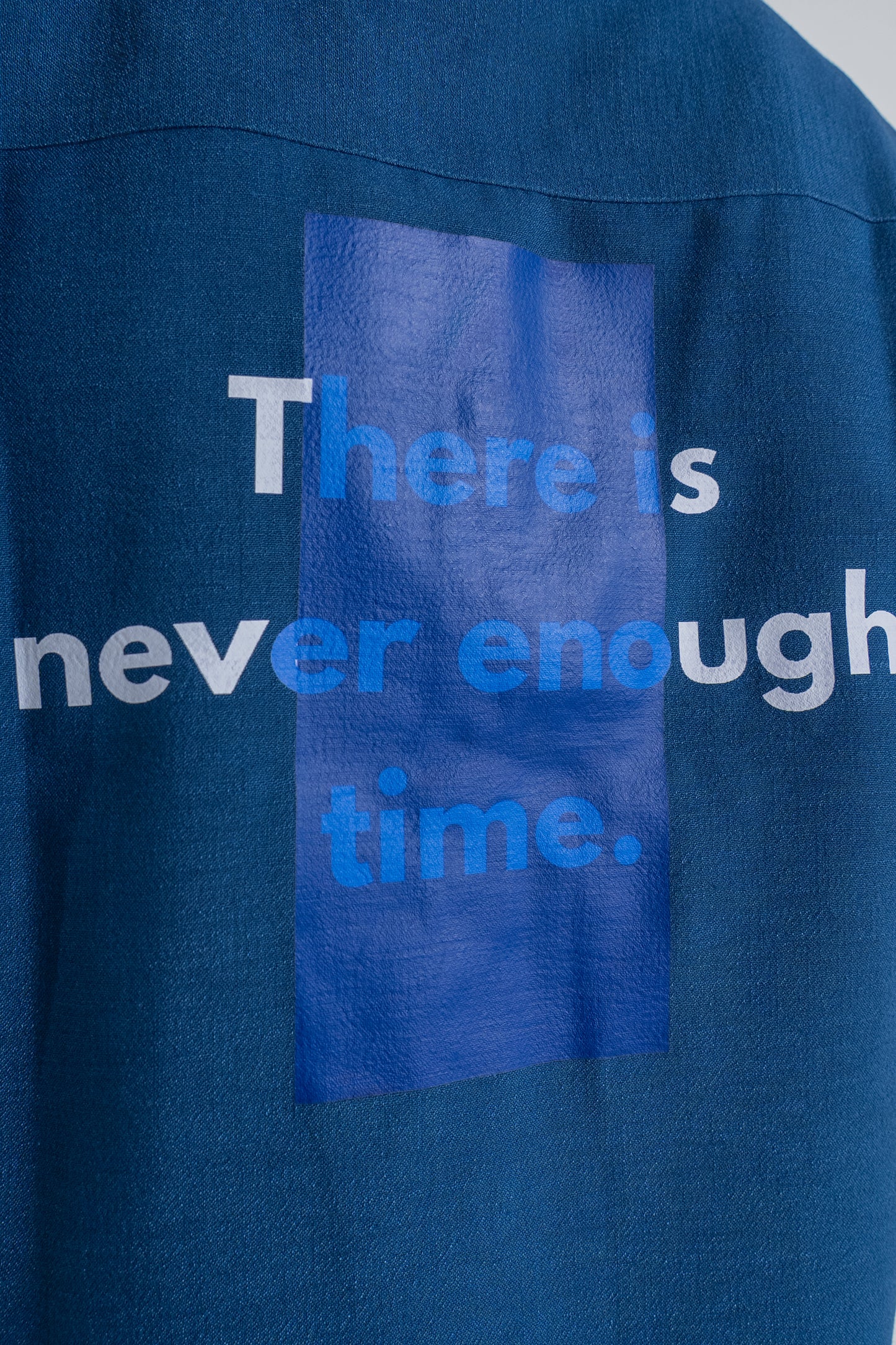 Cobalt Blue Cotton Shirt
