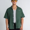 Forest Green Denim Shirt