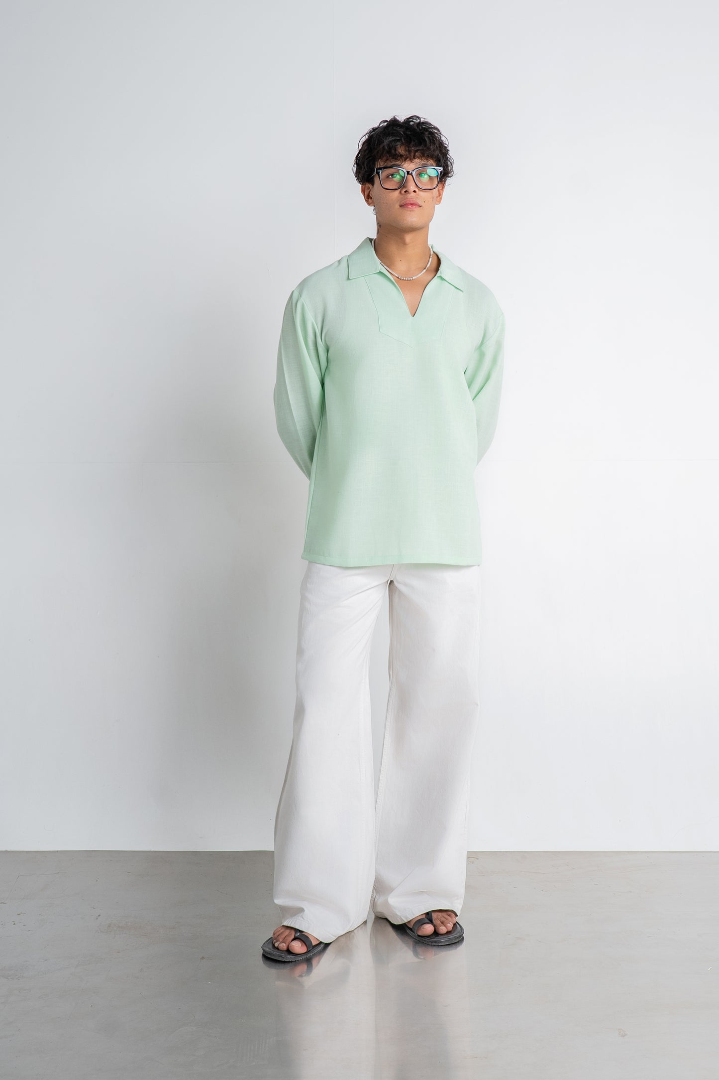 Sage Green Shirt
