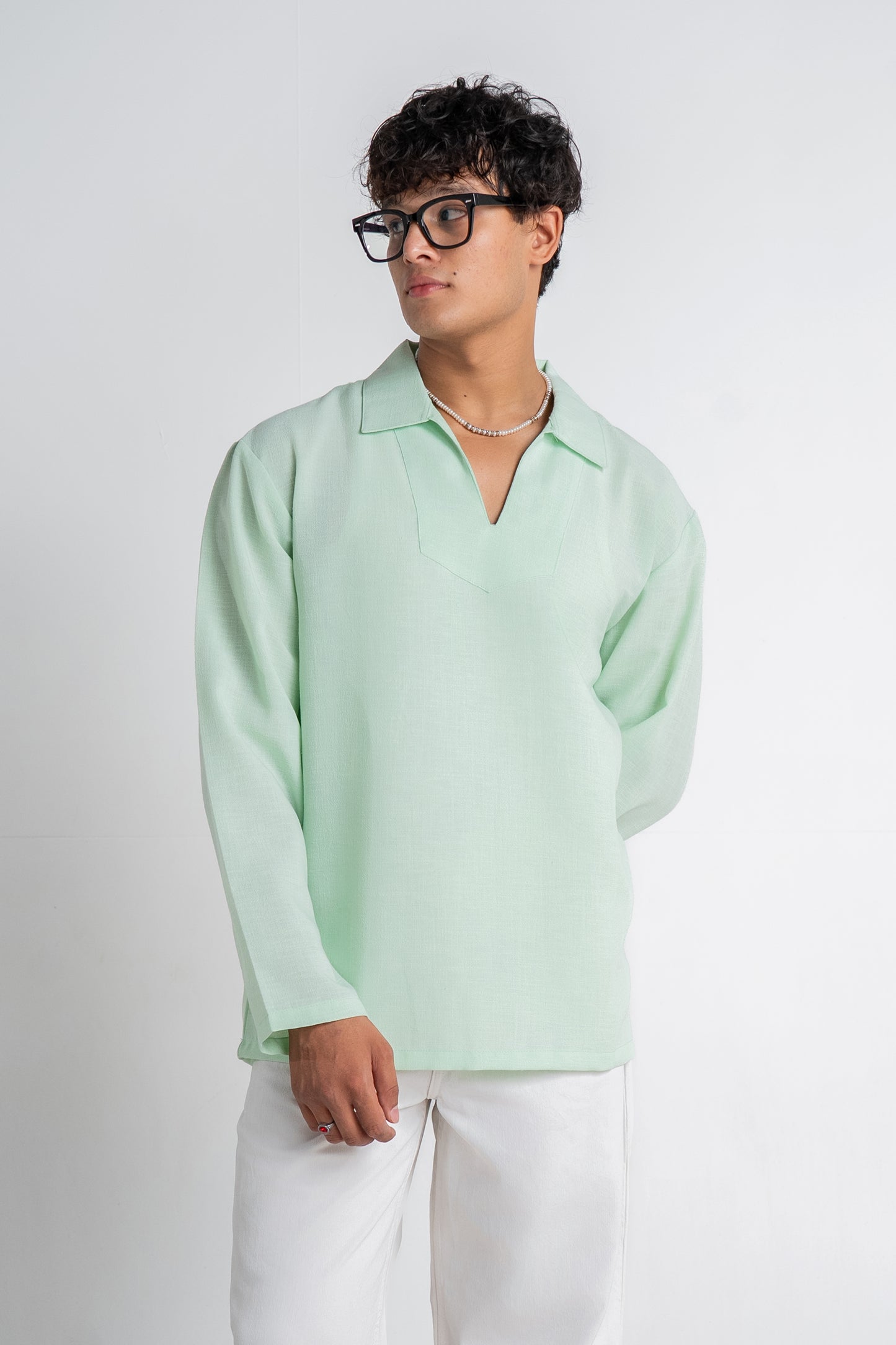 Sage Green Shirt