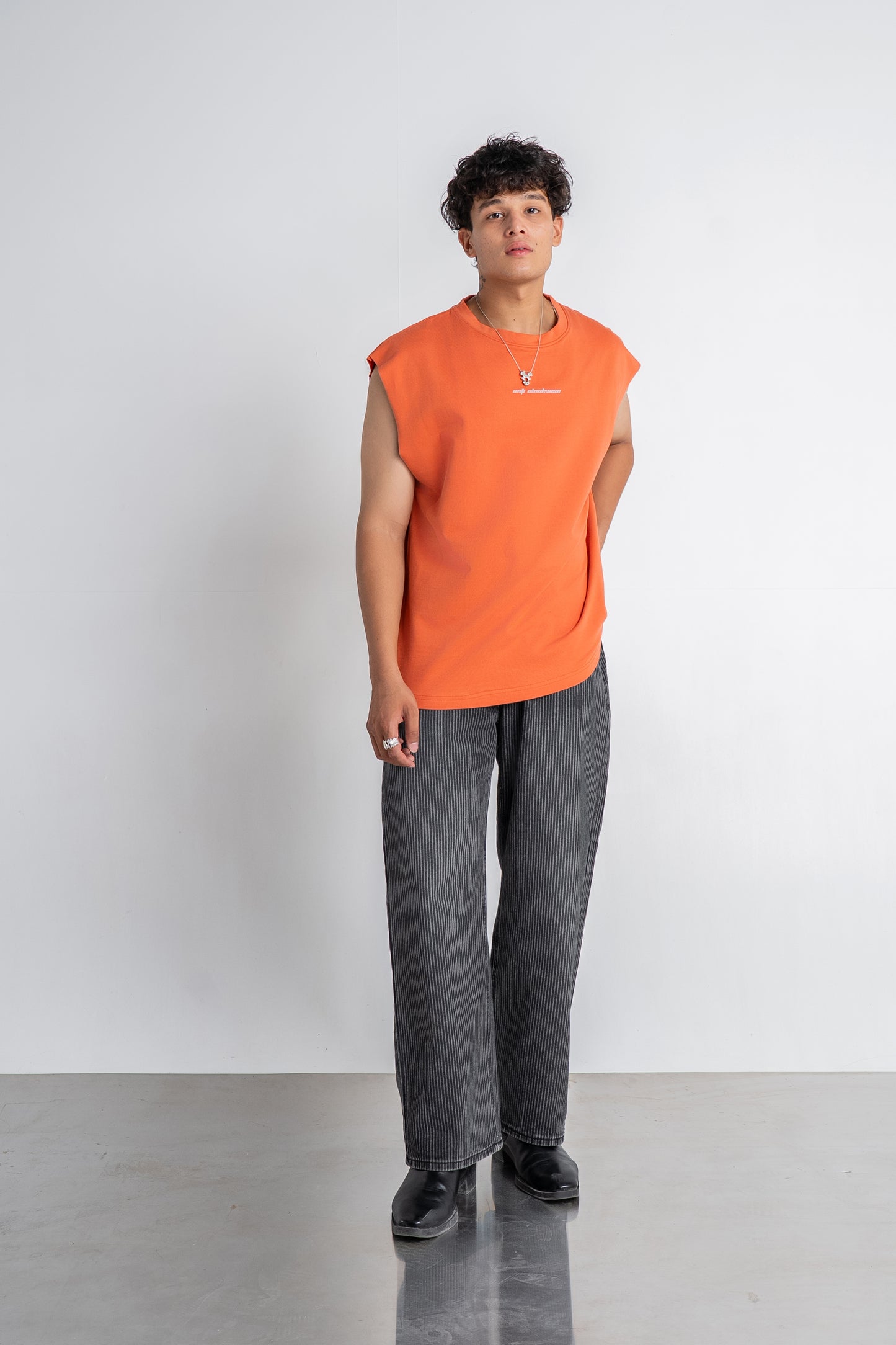 Kyoto Blaze Orange Tank T-shirt