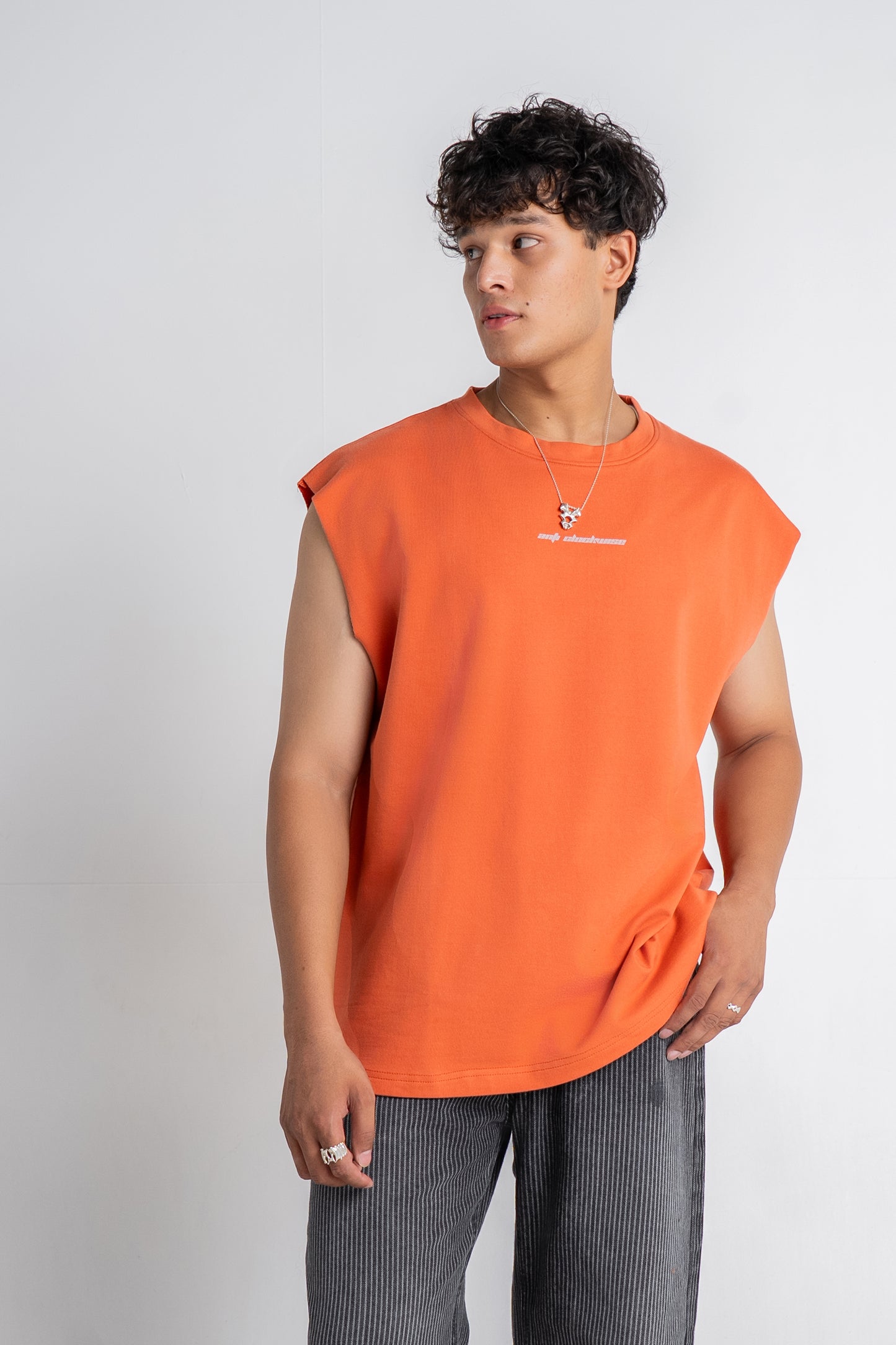 Kyoto Blaze Orange Tank T-shirt