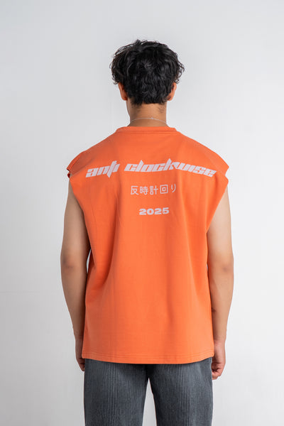 Kyoto Blaze Orange Tank T-shirt