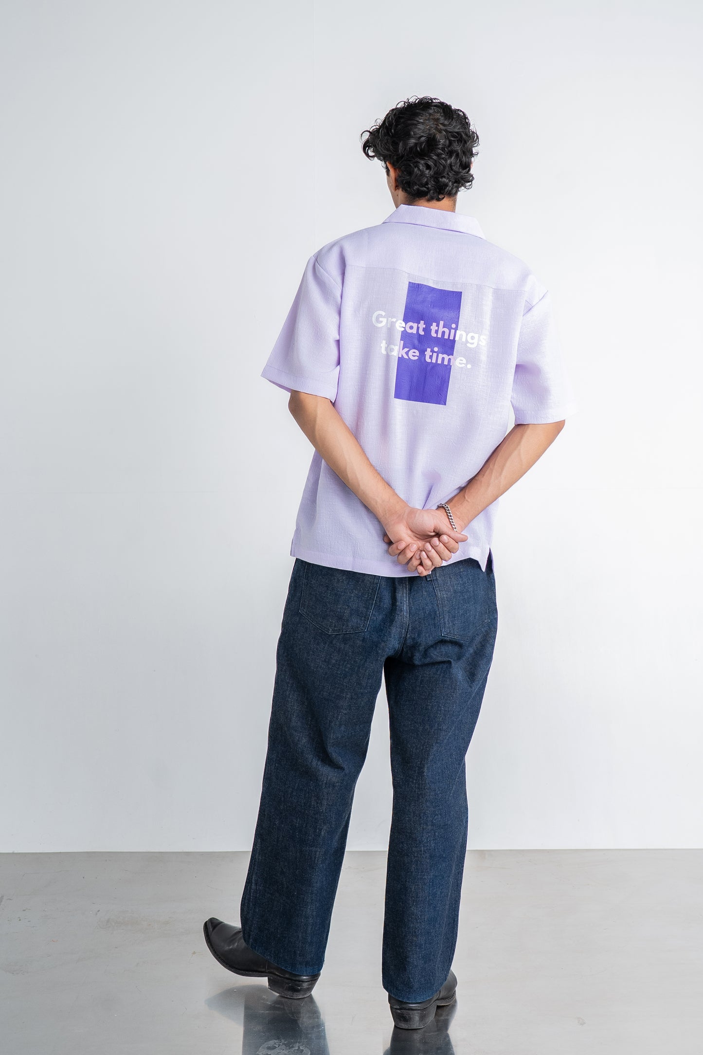 Lavender Cotton Shirt