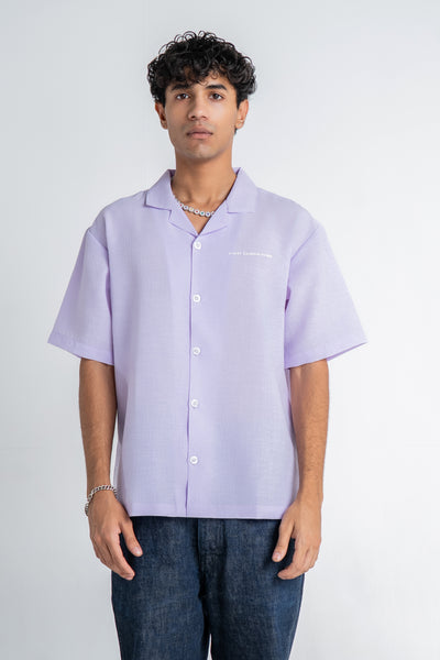 Lavender Cotton Shirt