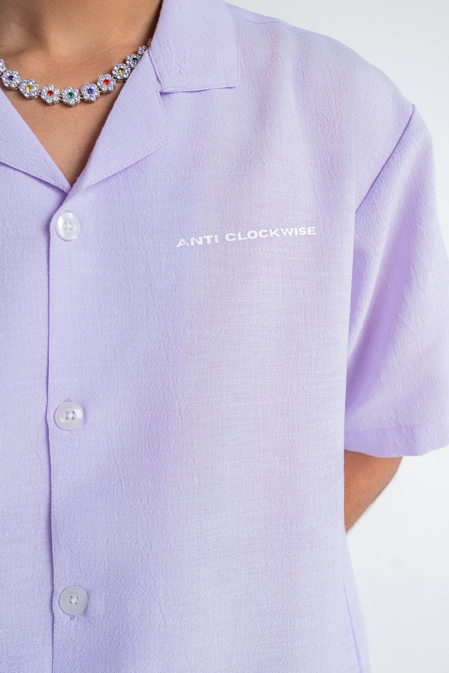 Lavender Cotton Shirt