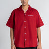 Crimson Red Cotton Shirt