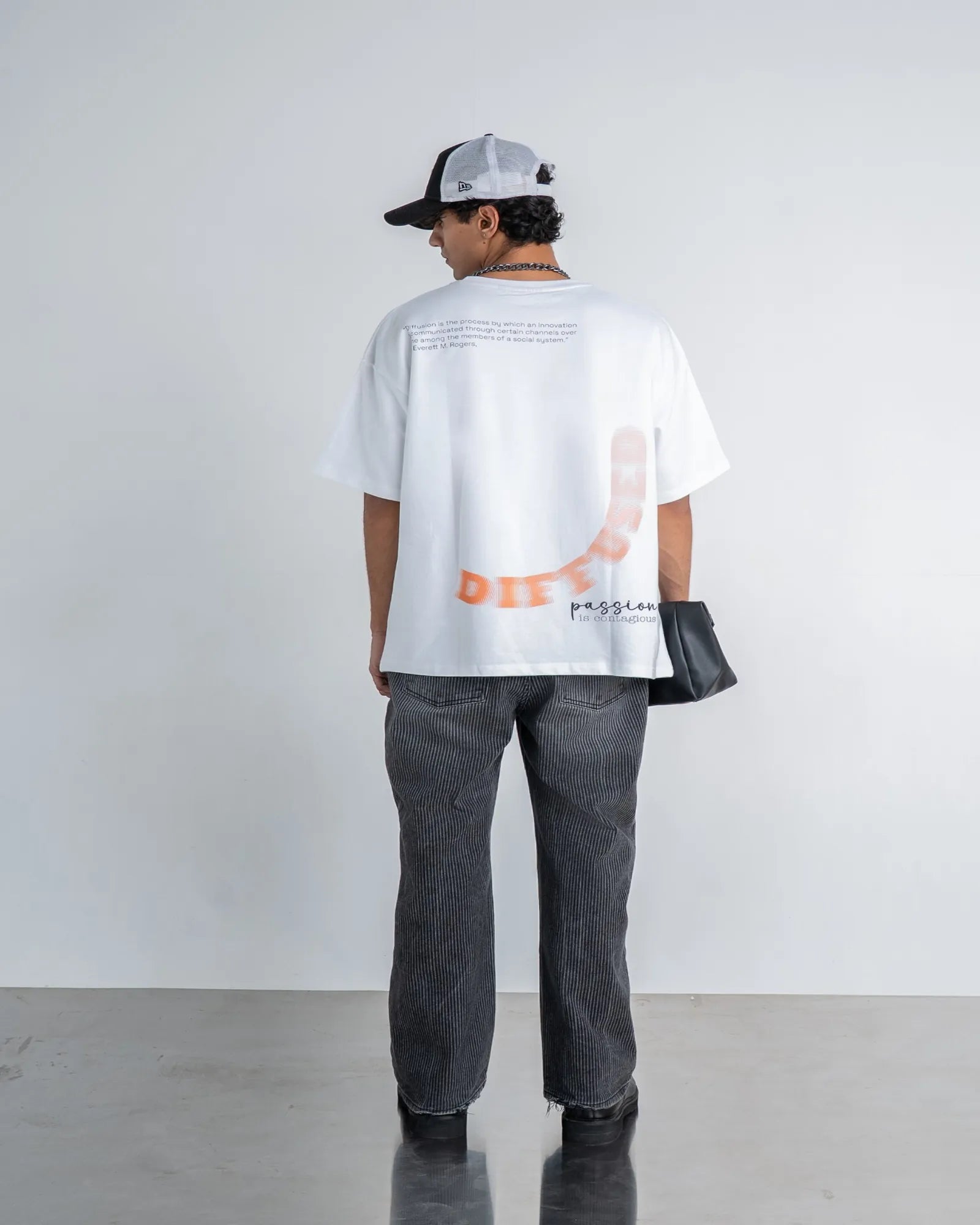 Diffused White T-shirt