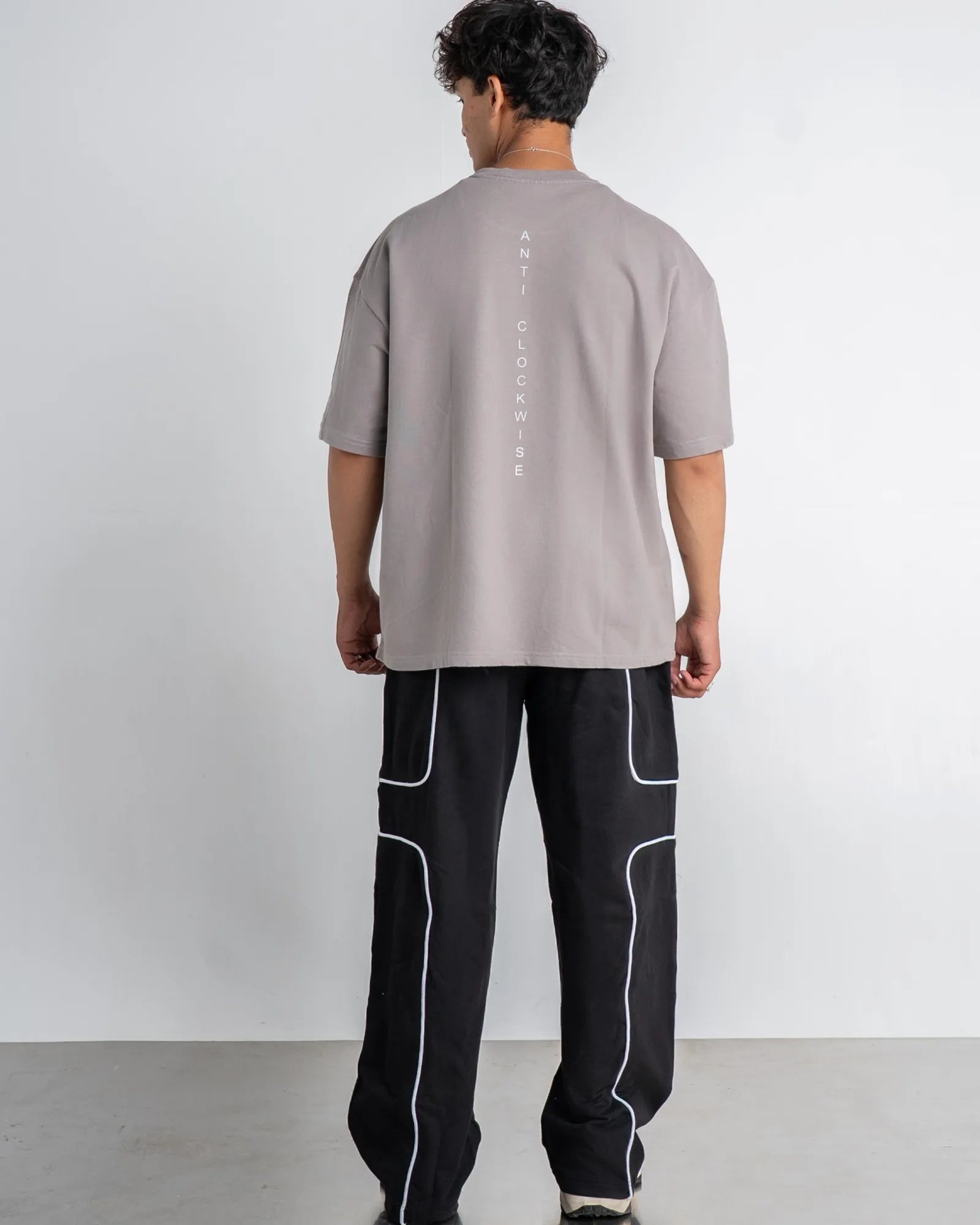 Piping Stone Grey T-shirt