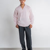 Baby Pink Linen Shirt