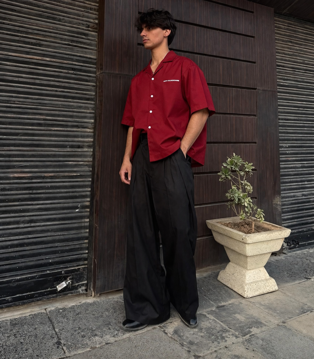 CRIMSON RED SHIRT