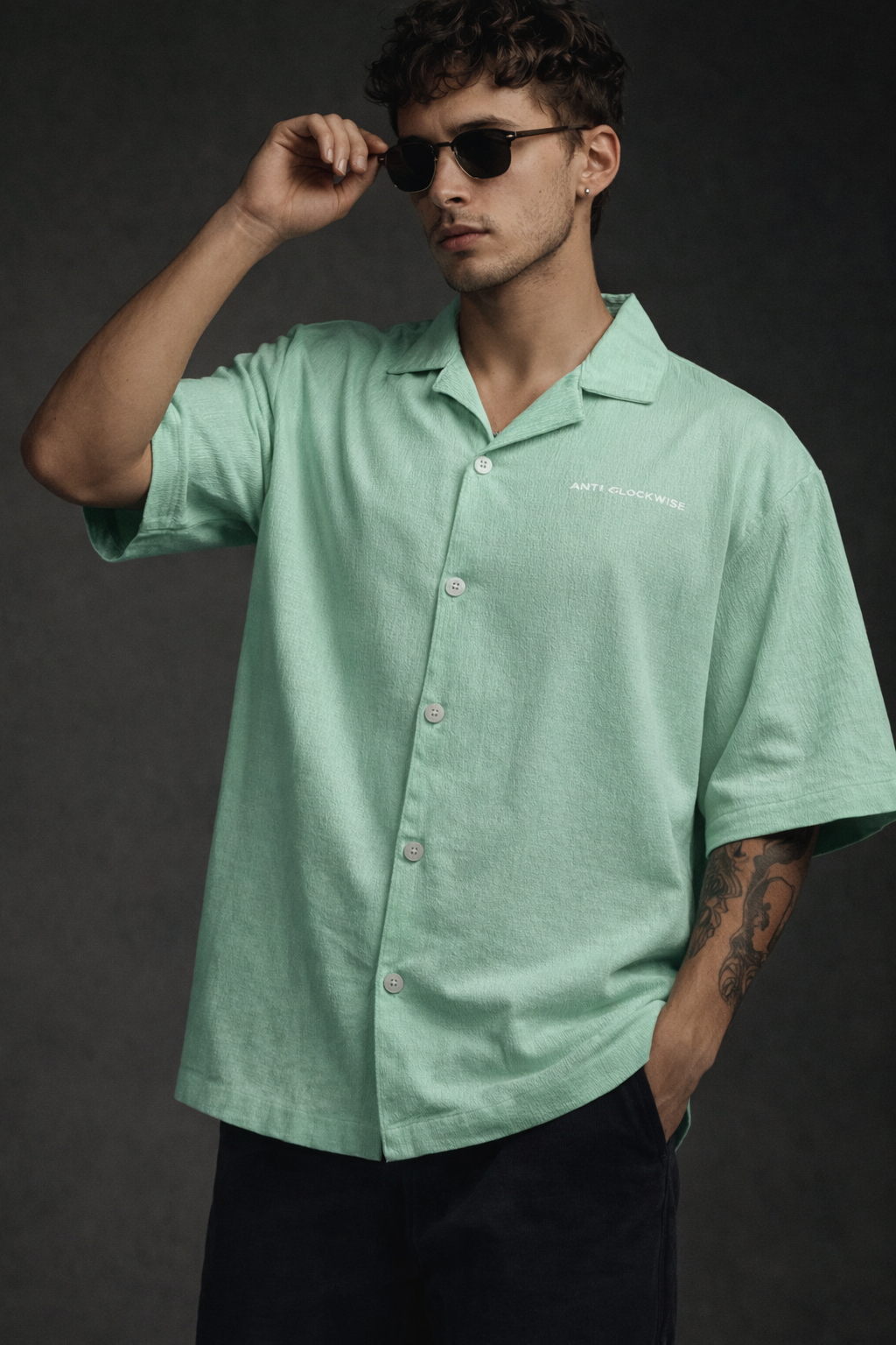 MINT GREEN BOXBO SHIRT