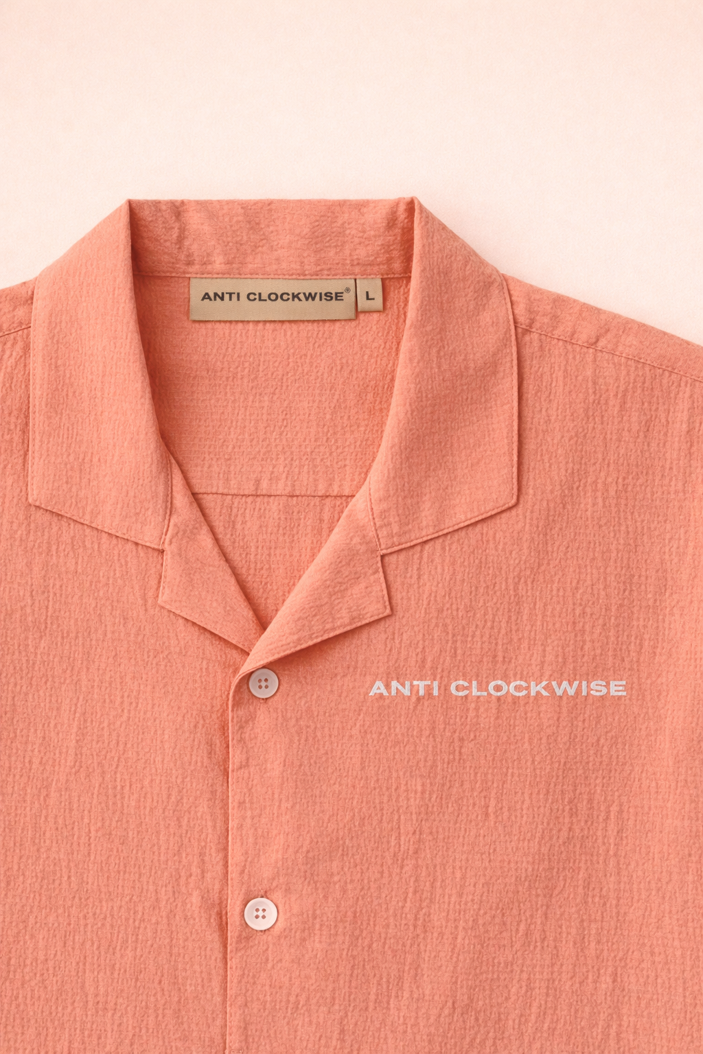 CORAL PEACH BOXBO SHIRT