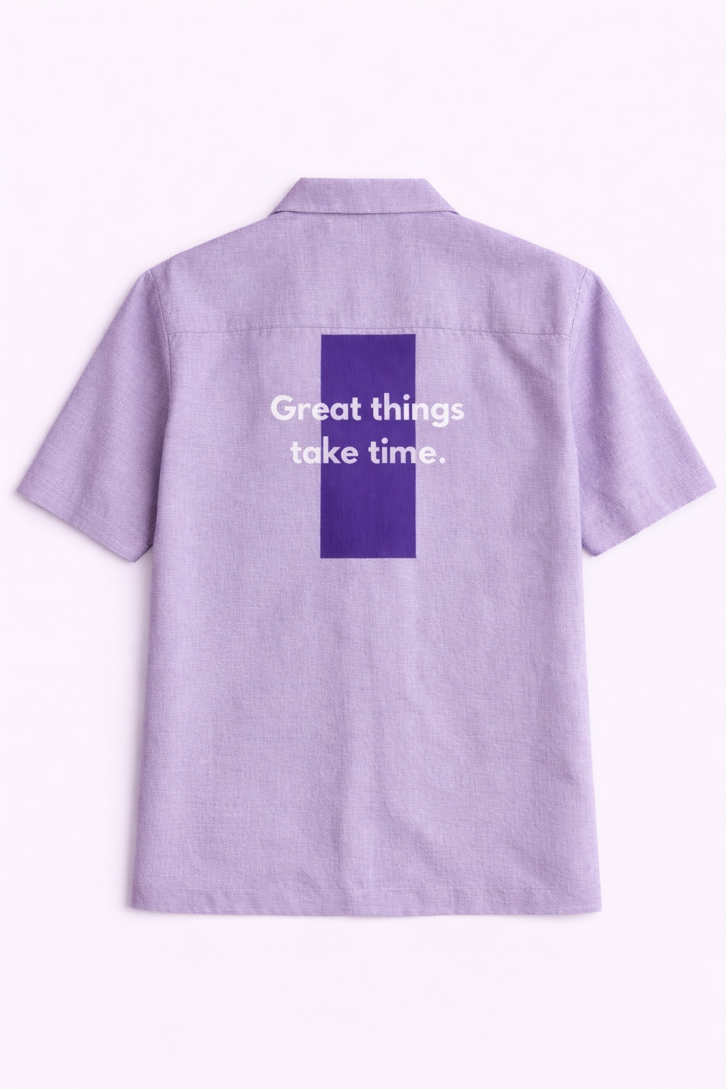 LAVENDER COTTON SHIRT
