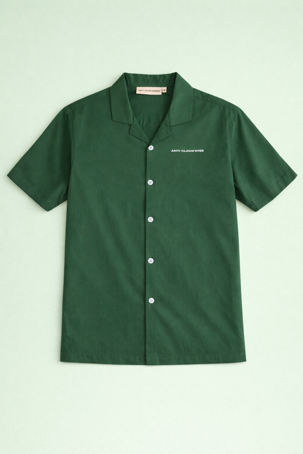 FOREST GREEN DENIM SHIRT