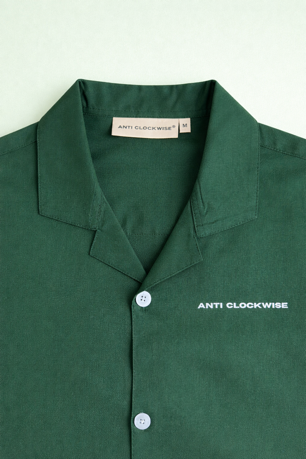 FOREST GREEN DENIM SHIRT