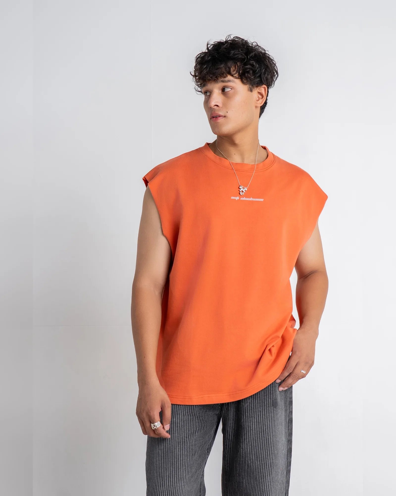 Kyoto Blaze Orange Tank T-shirt