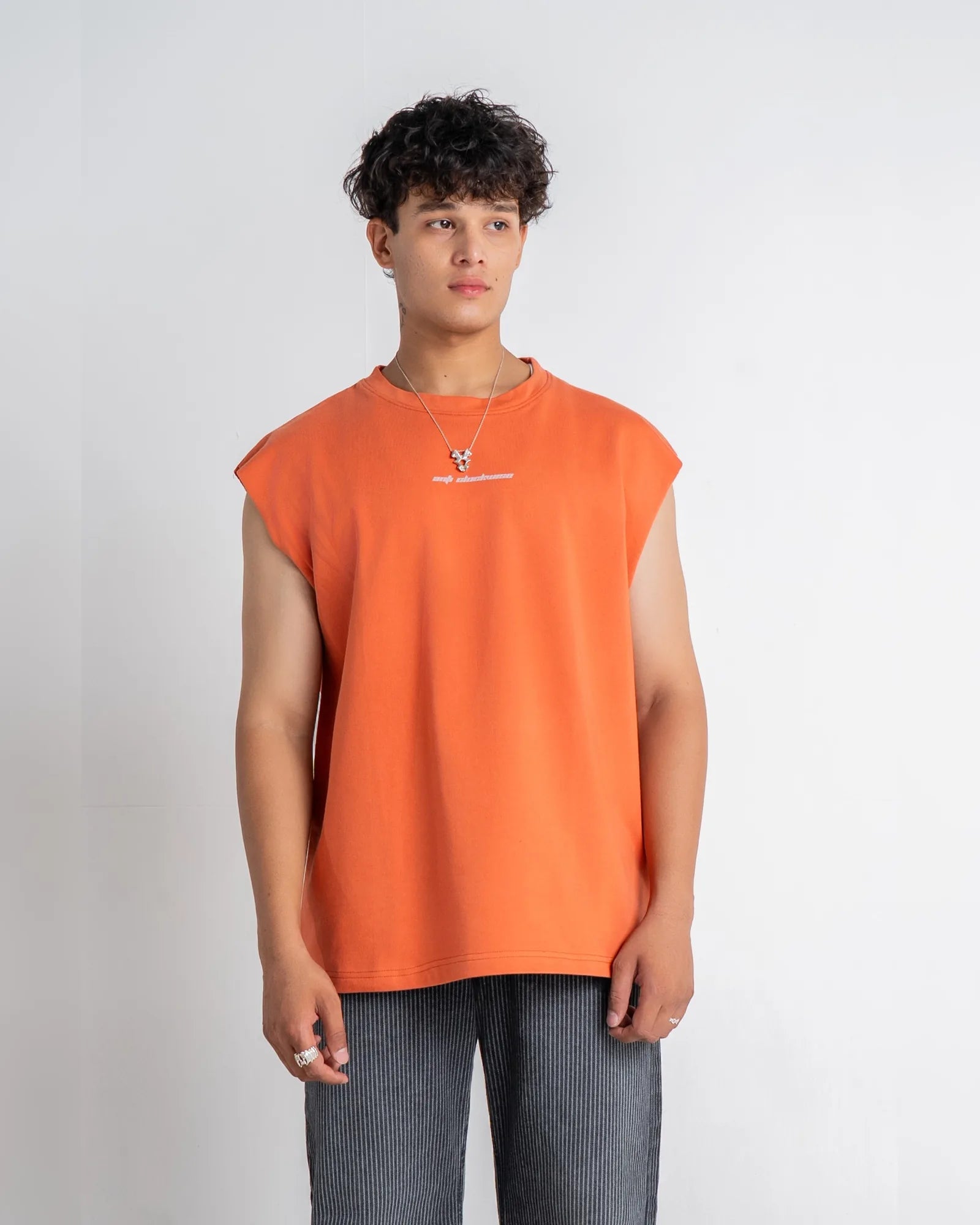 Kyoto Blaze Orange Tank T-shirt