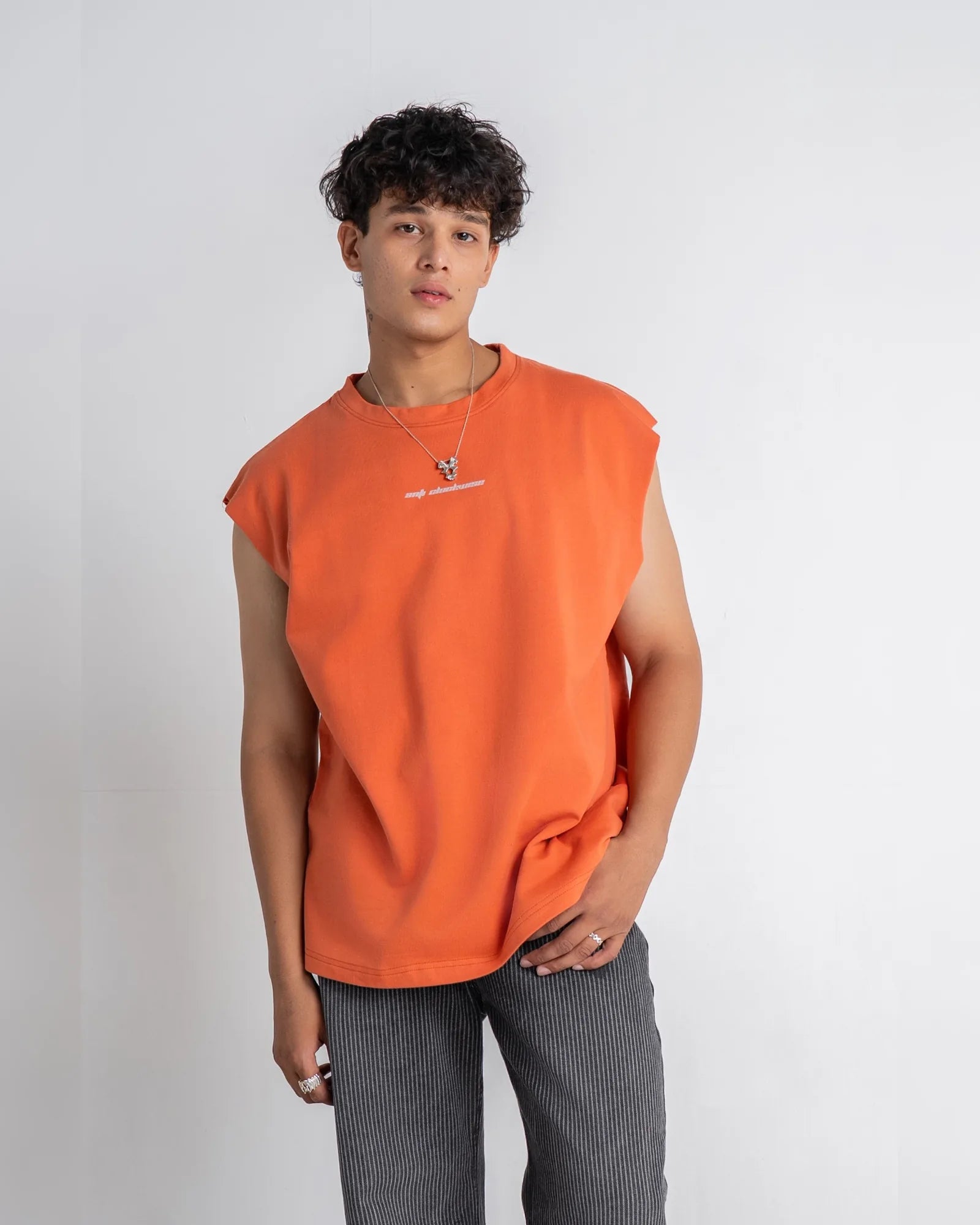 Kyoto Blaze Orange Tank T-shirt